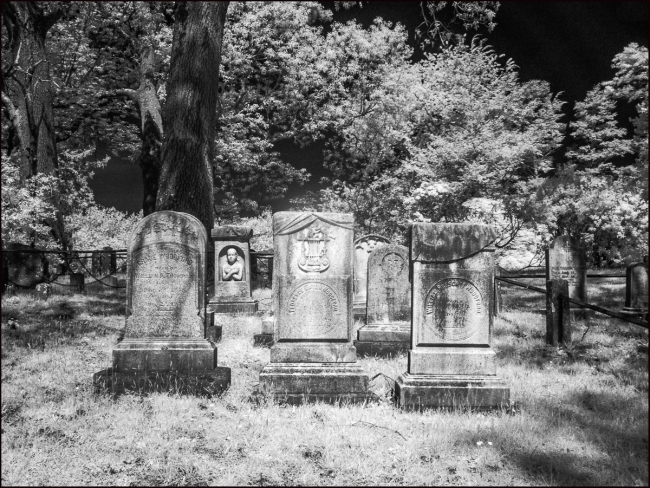 Grave Stones, Sleepy Hollow Cemetery, May 2023