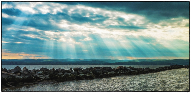 Croton Landing - sunbeams