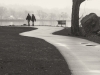 Couple walking - Croton Landing